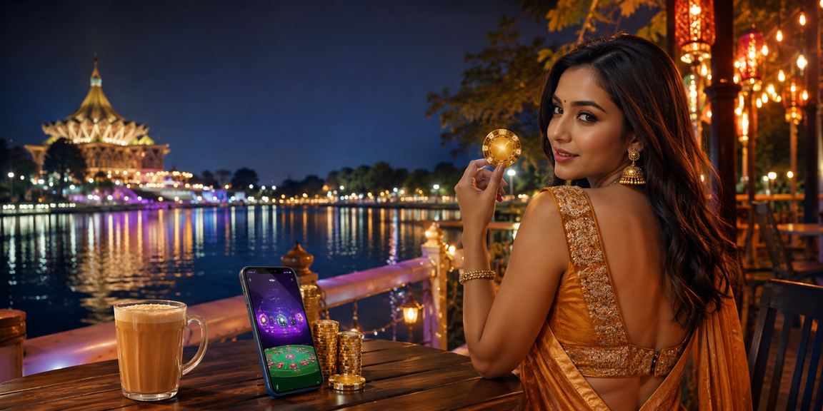 Antara muka permainan Baccarat dalam talian